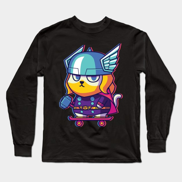 CatSoki ThunderCat Long Sleeve T-Shirt by CatSoki